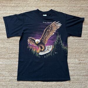 Vintage Ouray Colorado Eagle T-shirt Hazelwood Premo Single Stitch Large L